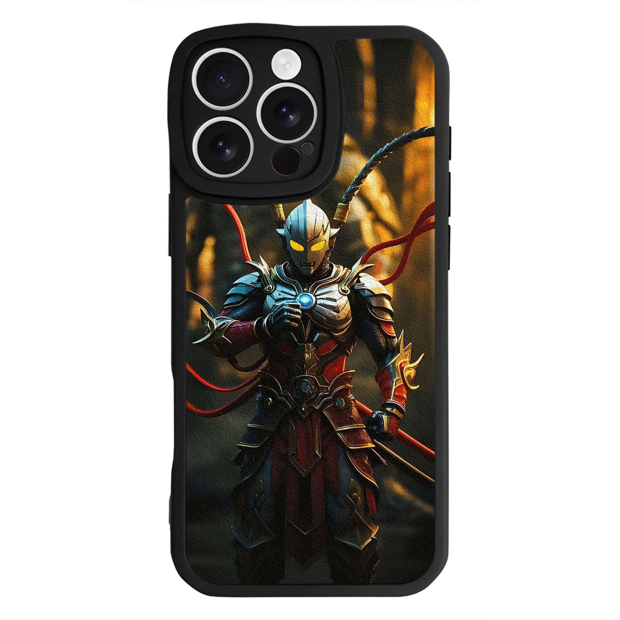 （画像用） ウルトラマン Ultraman 【iPhone 16シリーズ対応】シリコンスマホケース（レザー調） 材質：シリコン